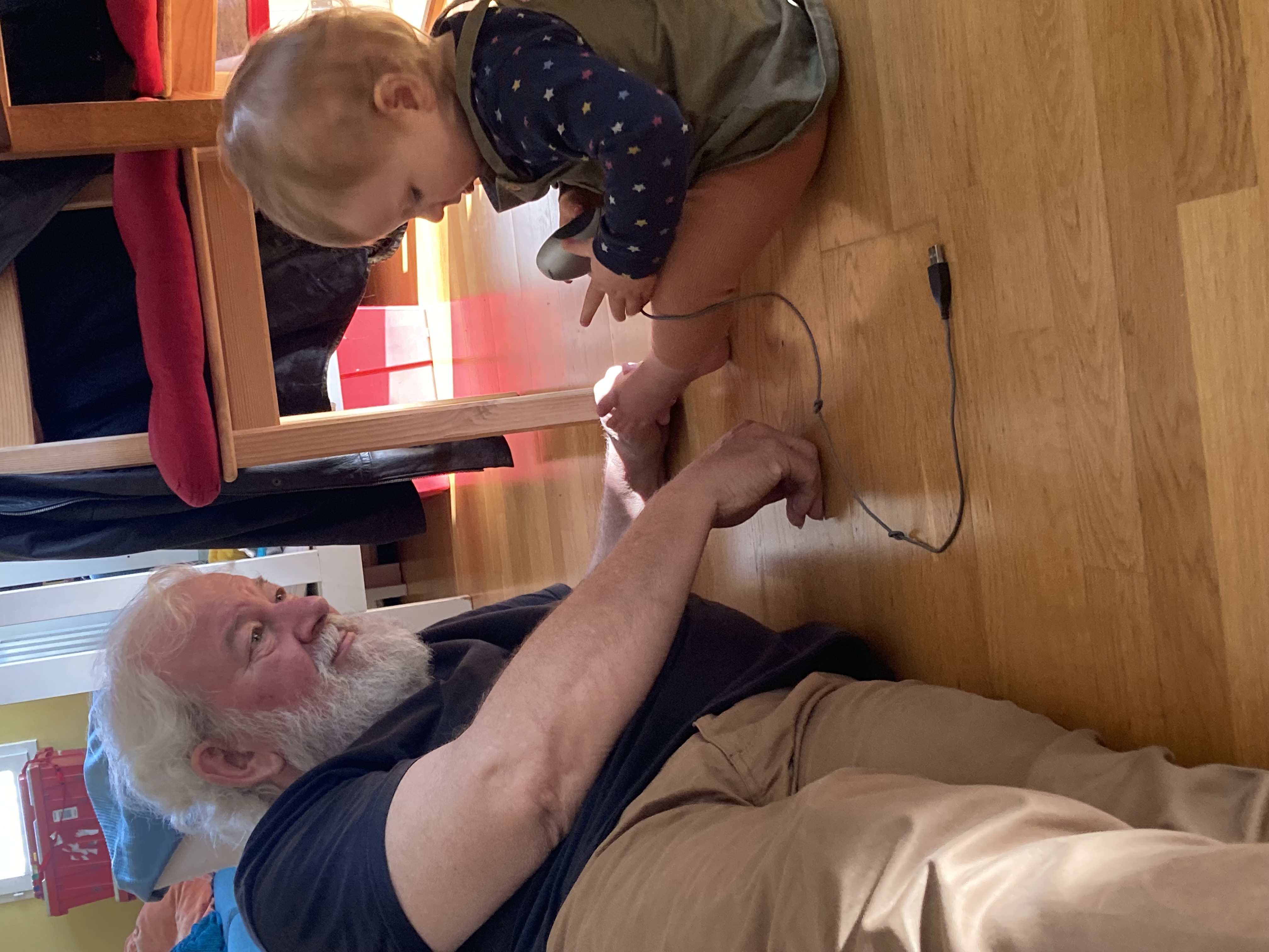 Spelen met Opa Pieter