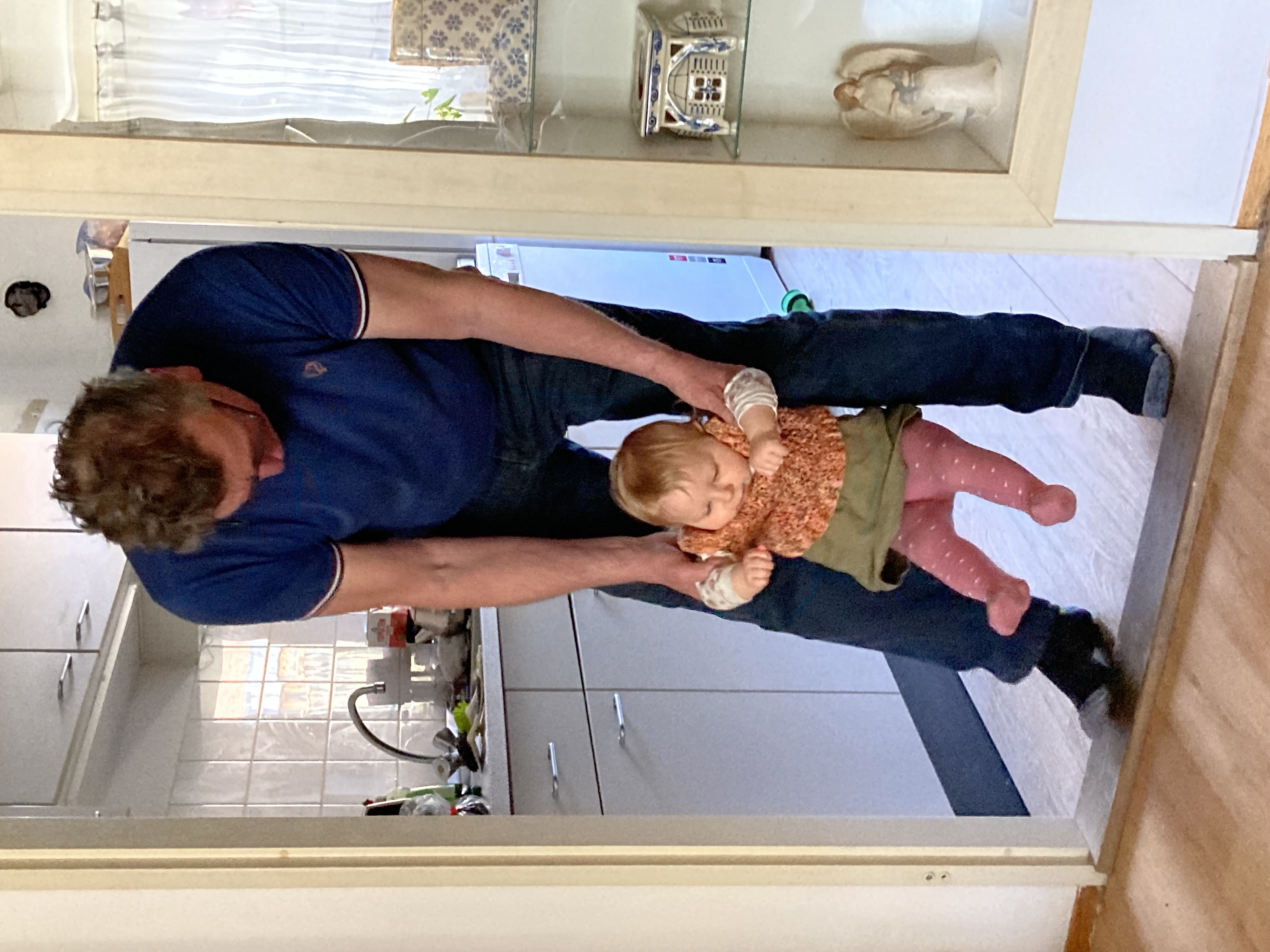 Op bezoek bij Opa en Oma Velema