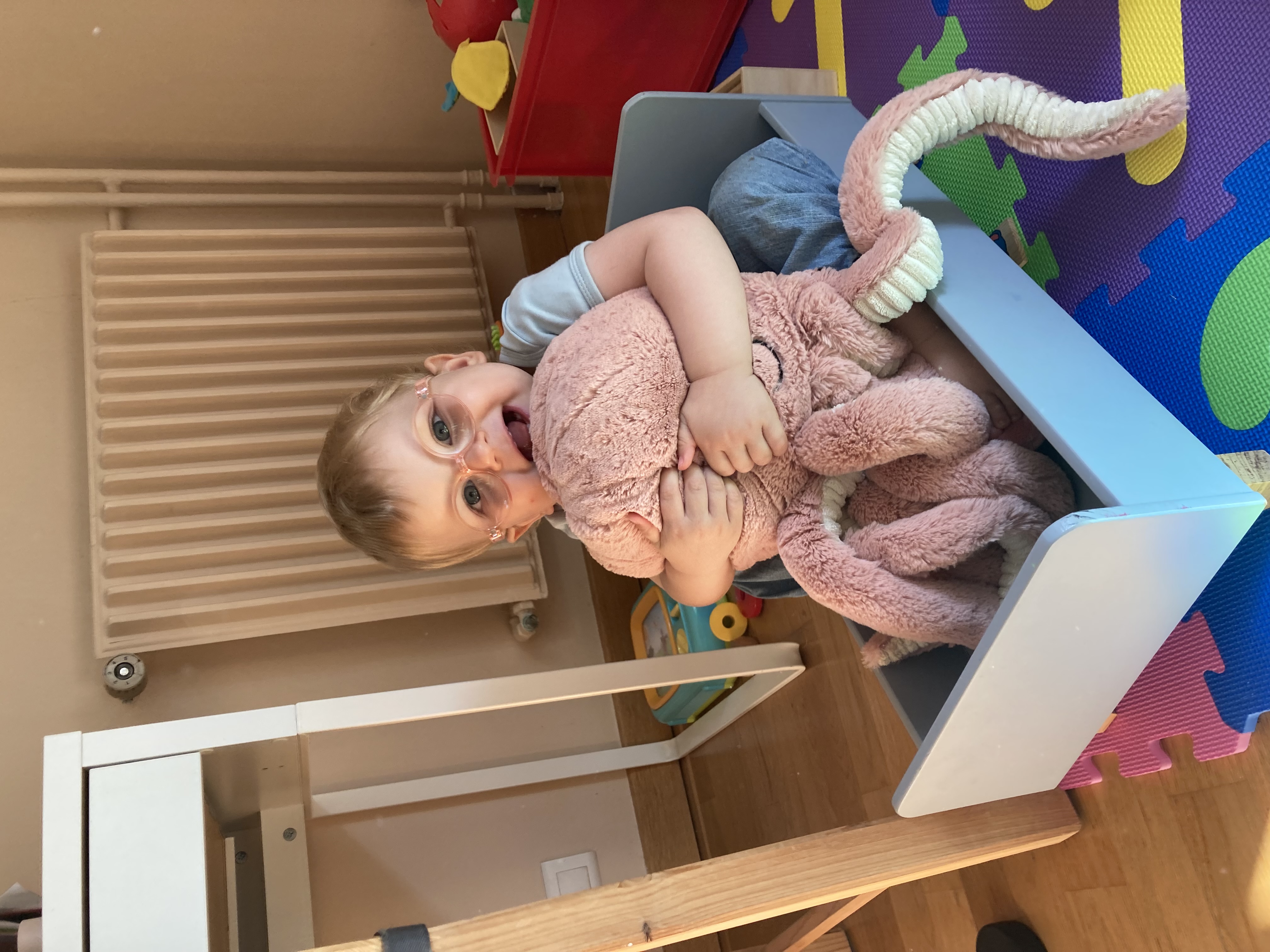 knuffelen met mama's Inkievis