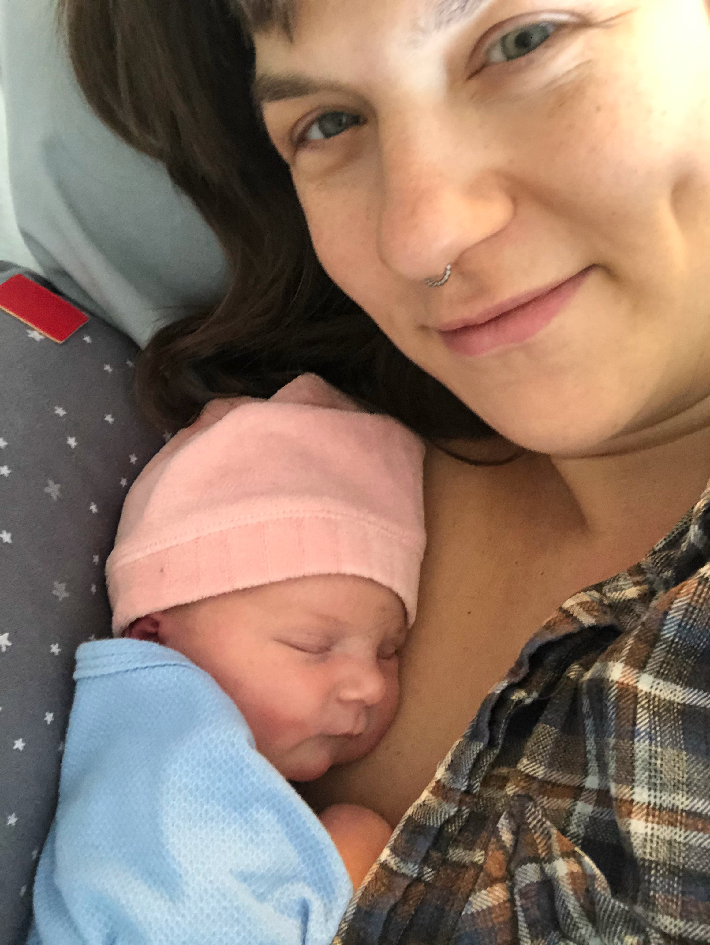 Huid op huid met mama