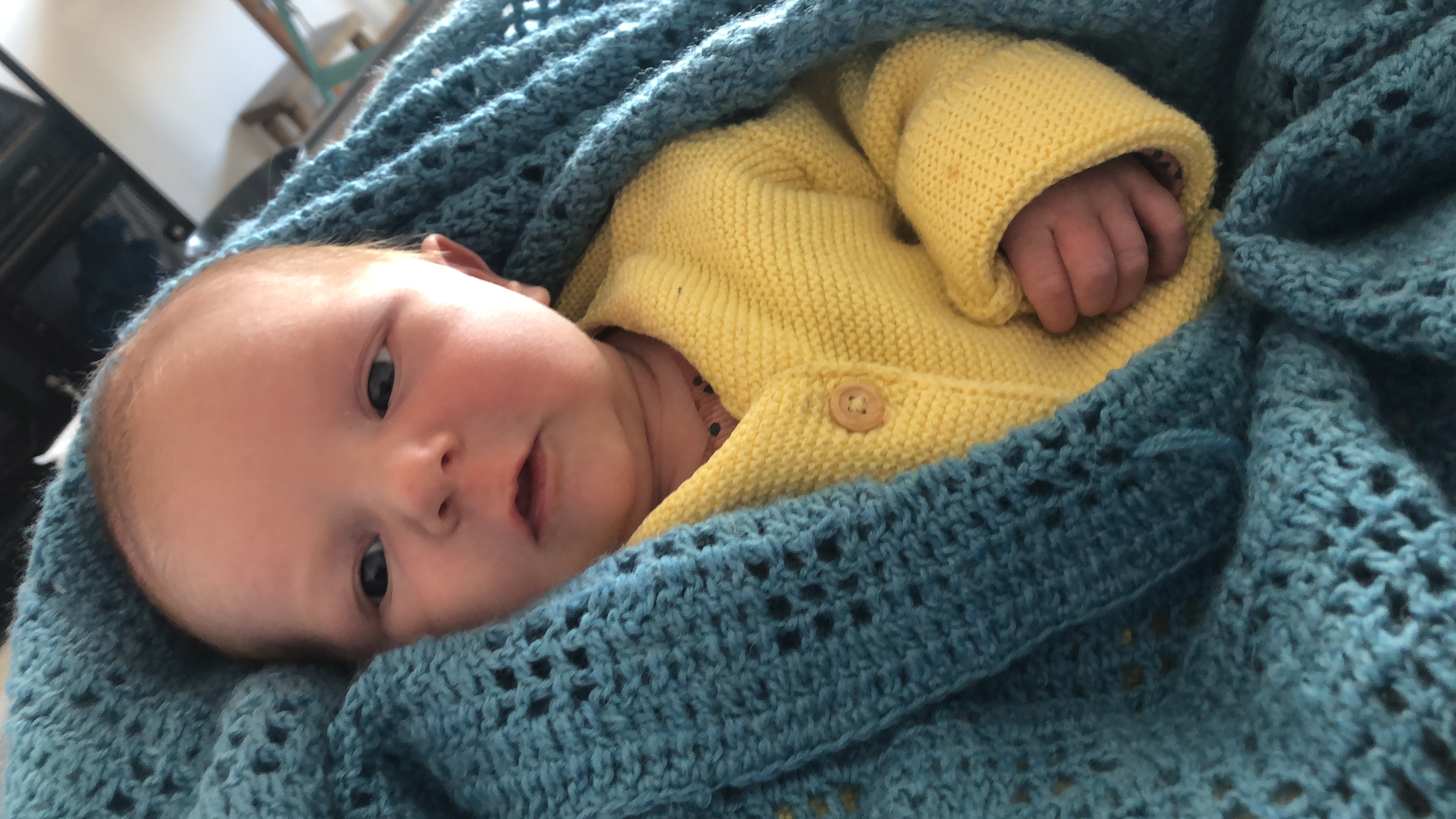 Oma Velema's dekentje goedgekeurd!